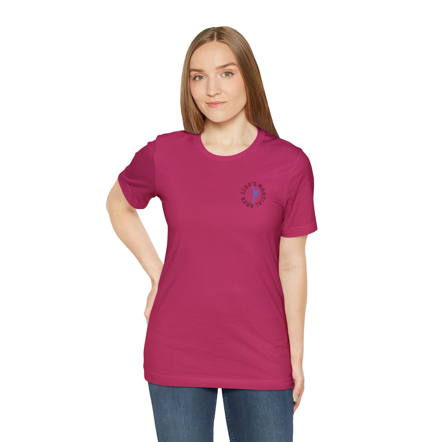 Link's Martial Arts Unisex Jersey Short Sleeve Logo Tee