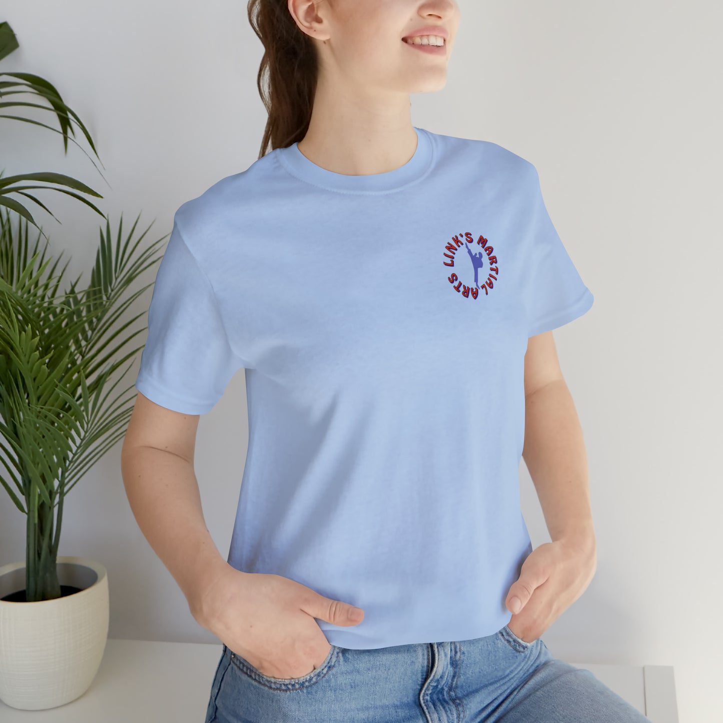 Link's Martial Arts Unisex Jersey Short Sleeve Logo Tee