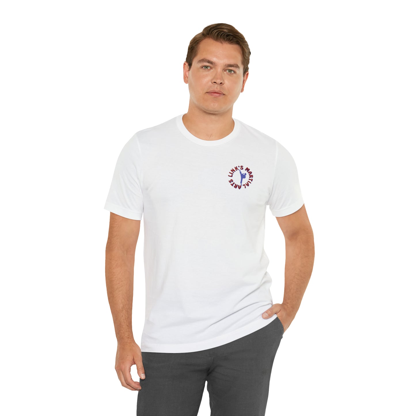Link's Martial Arts Unisex Jersey Short Sleeve Logo Tee