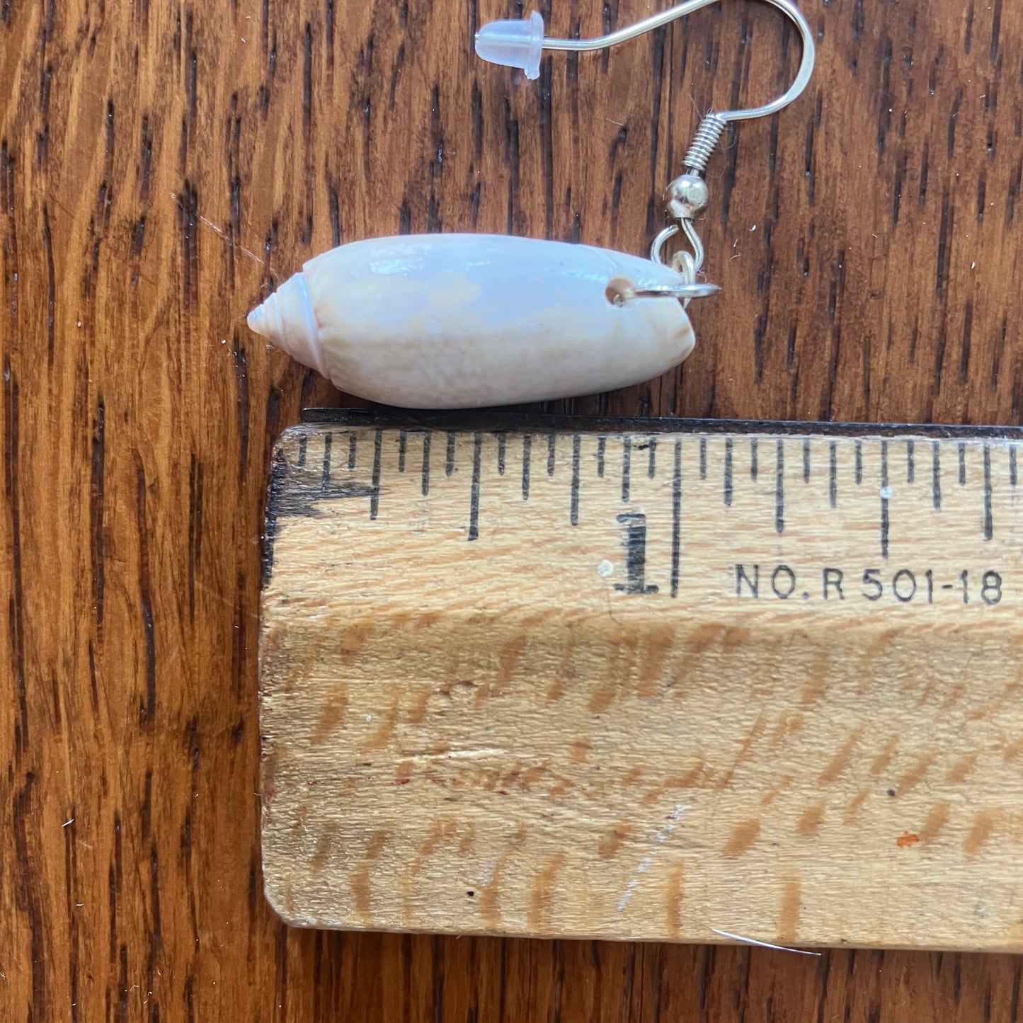 Olive Shell Artisan Made Earrings Handcrafted Sea Shell Dangle Earrings