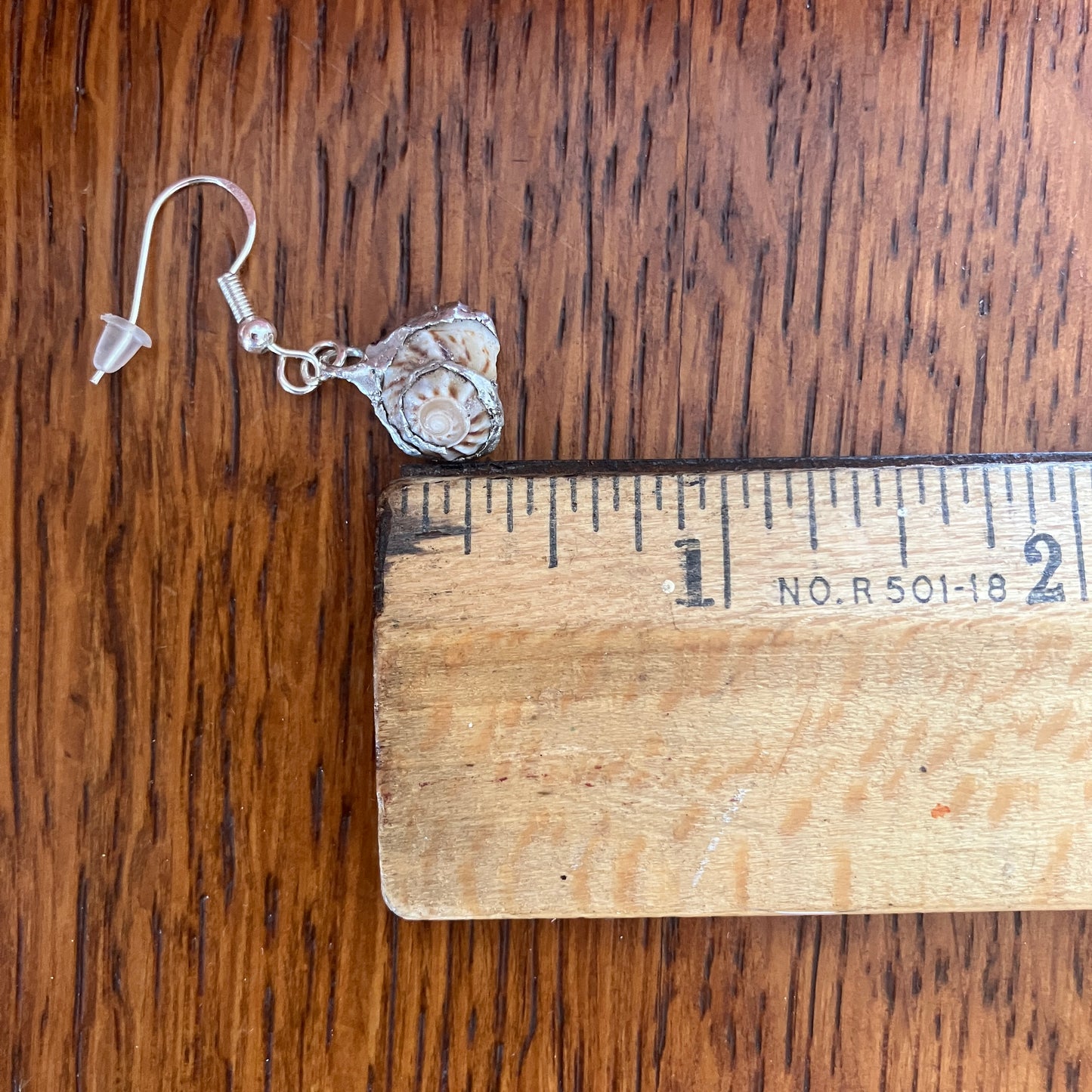 Sea Witch Artisan Made Set Handcrafted Sea Shell Necklace And Dangle Earrings