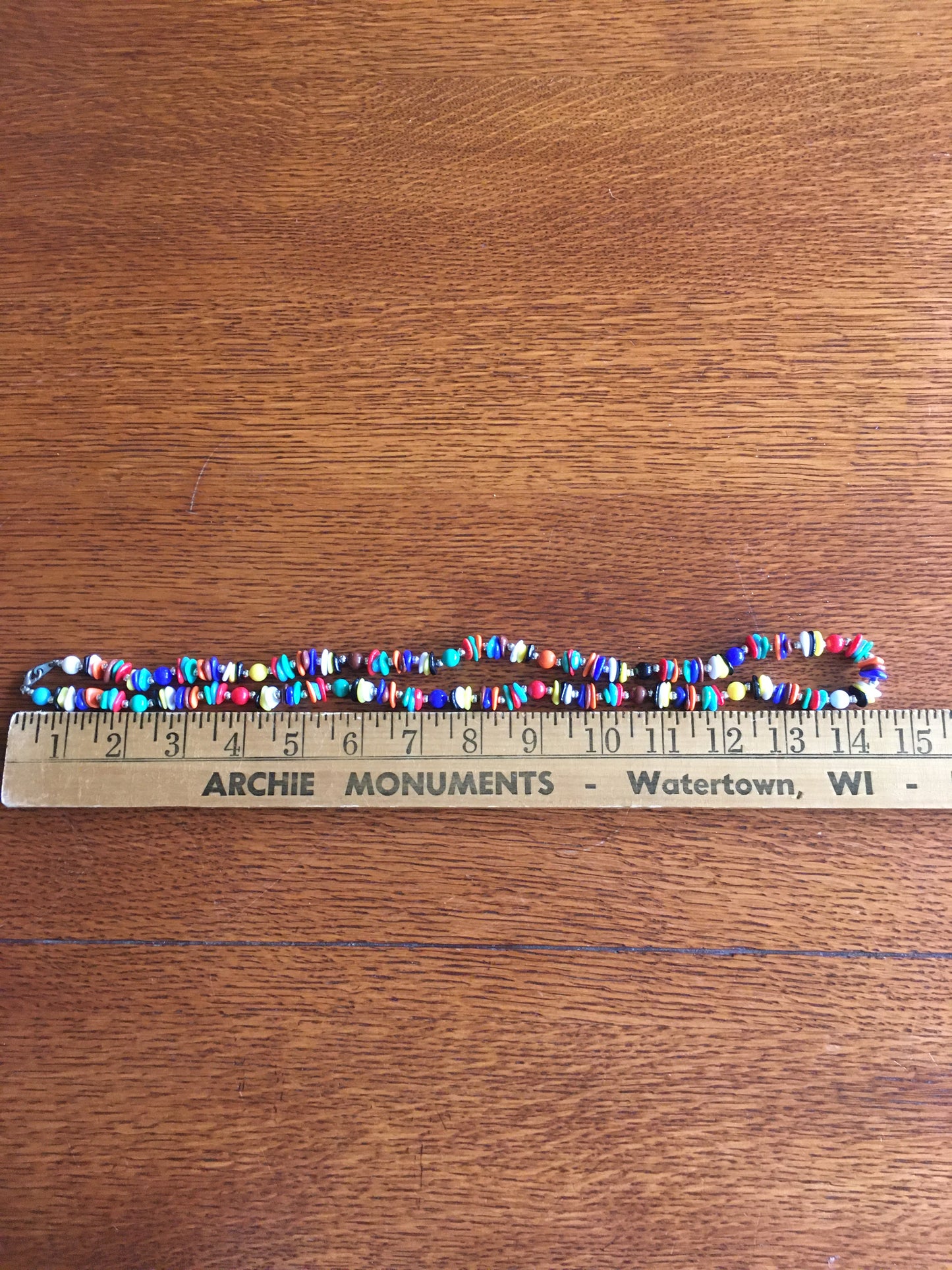 Rainbow Candy Costume Jewelry Set Necklace And Earrings