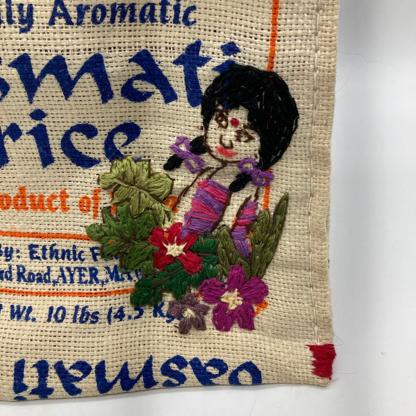 Oodelally Shop Hand Embroidered Rice Bag Purse