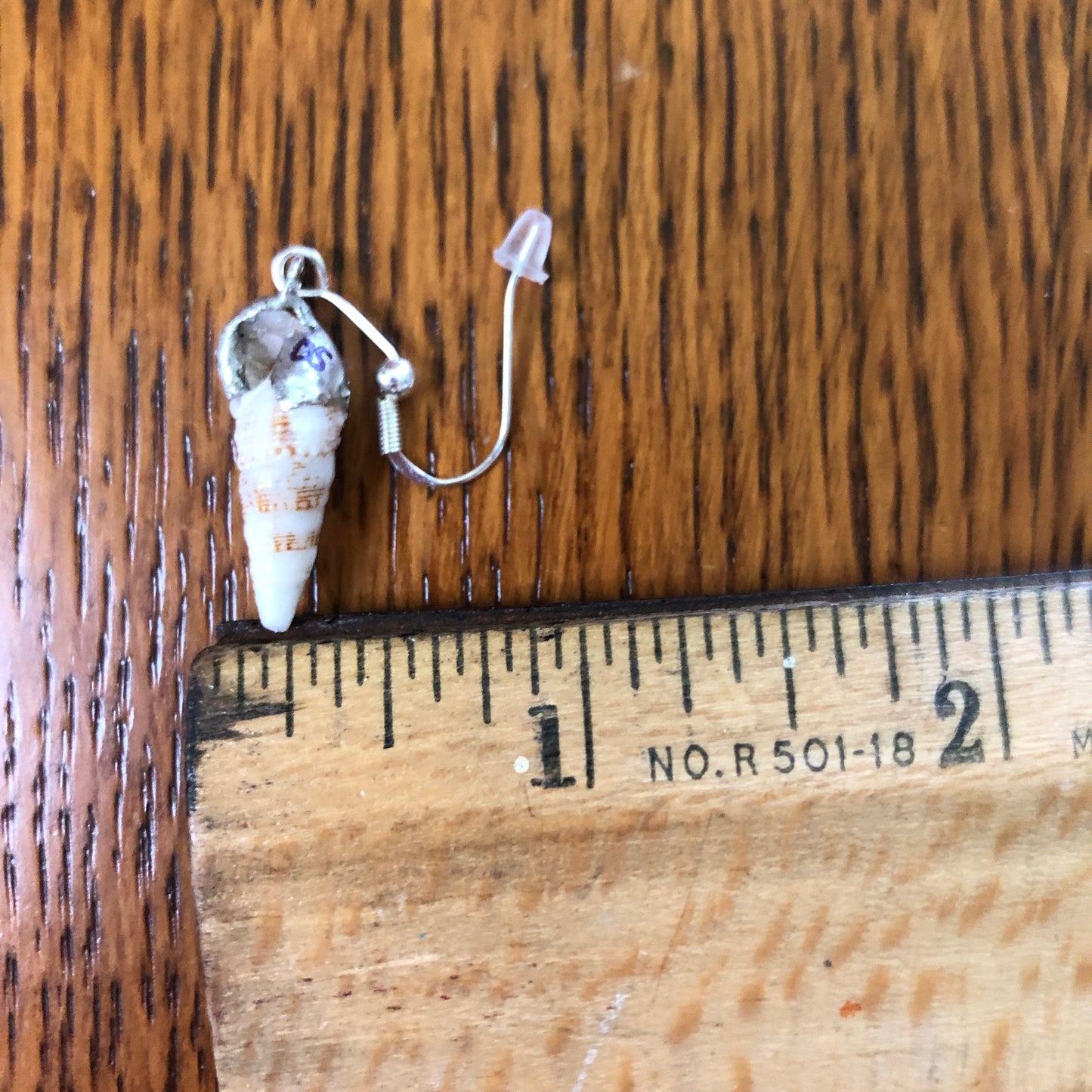 Cerith Shell Artisan Made Earrings Handcrafted Sea Shell Dangle Earrings