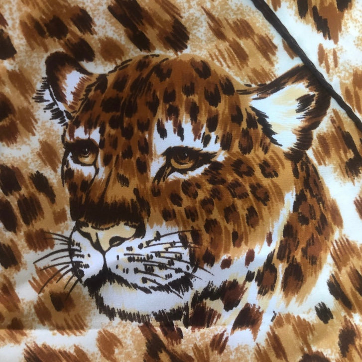 Long Cheetah Scarf Unbranded