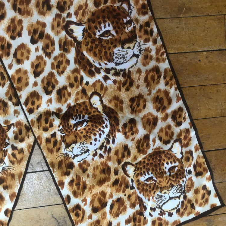 Long Cheetah Scarf Unbranded