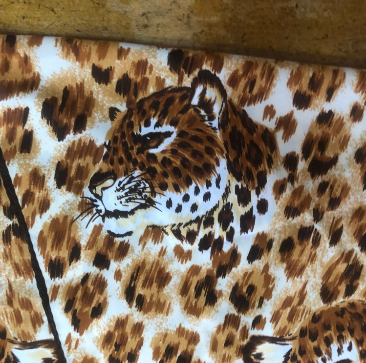 Long Cheetah Scarf Unbranded