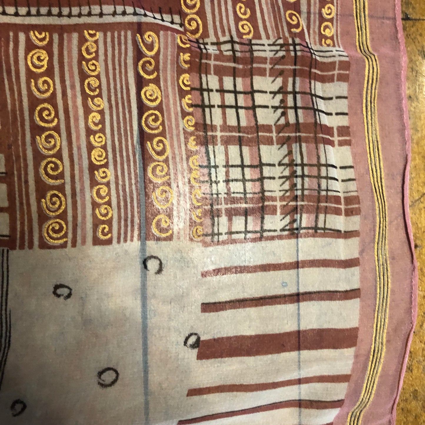 Pink Unbranded Square Scarf