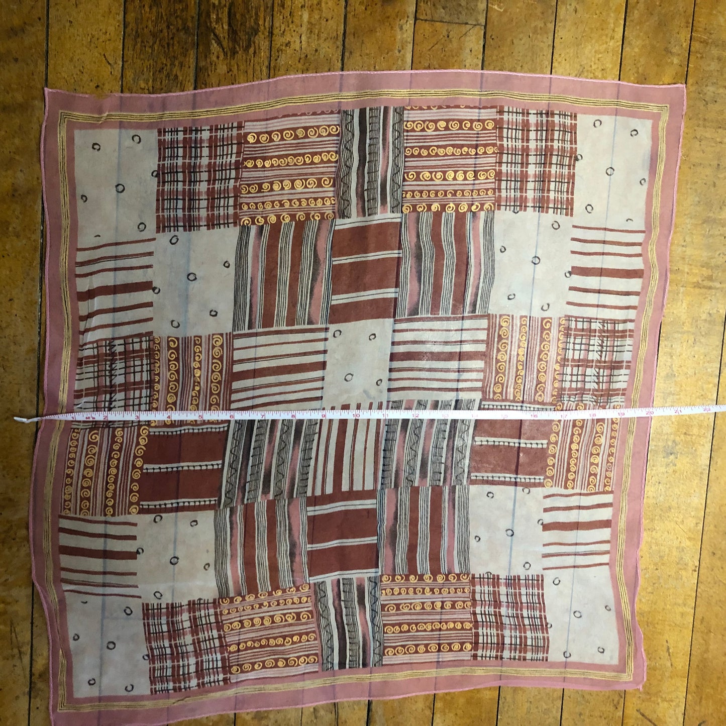 Pink Unbranded Square Scarf