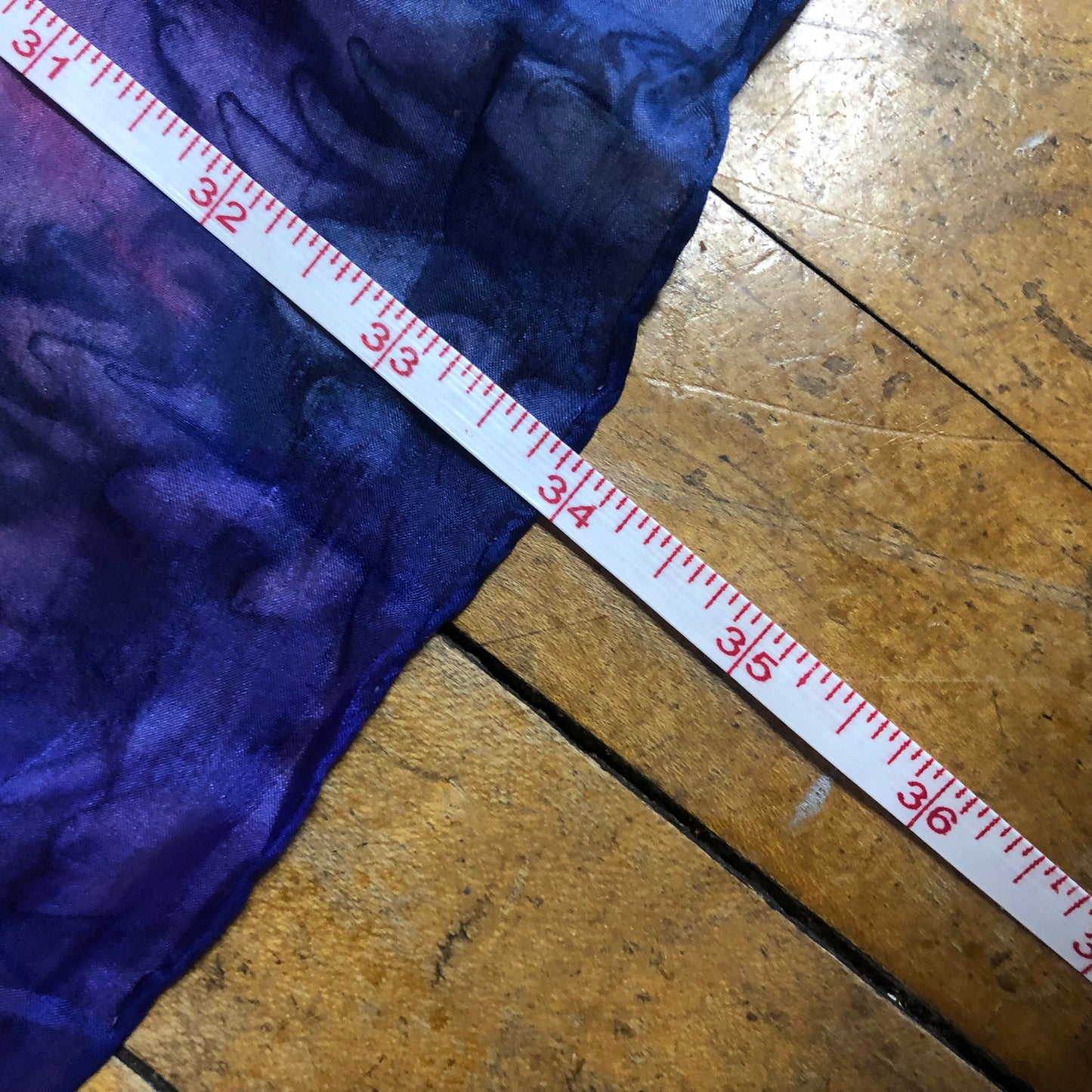 Purple and Pink Tie-dye Unbranded Square Scarf