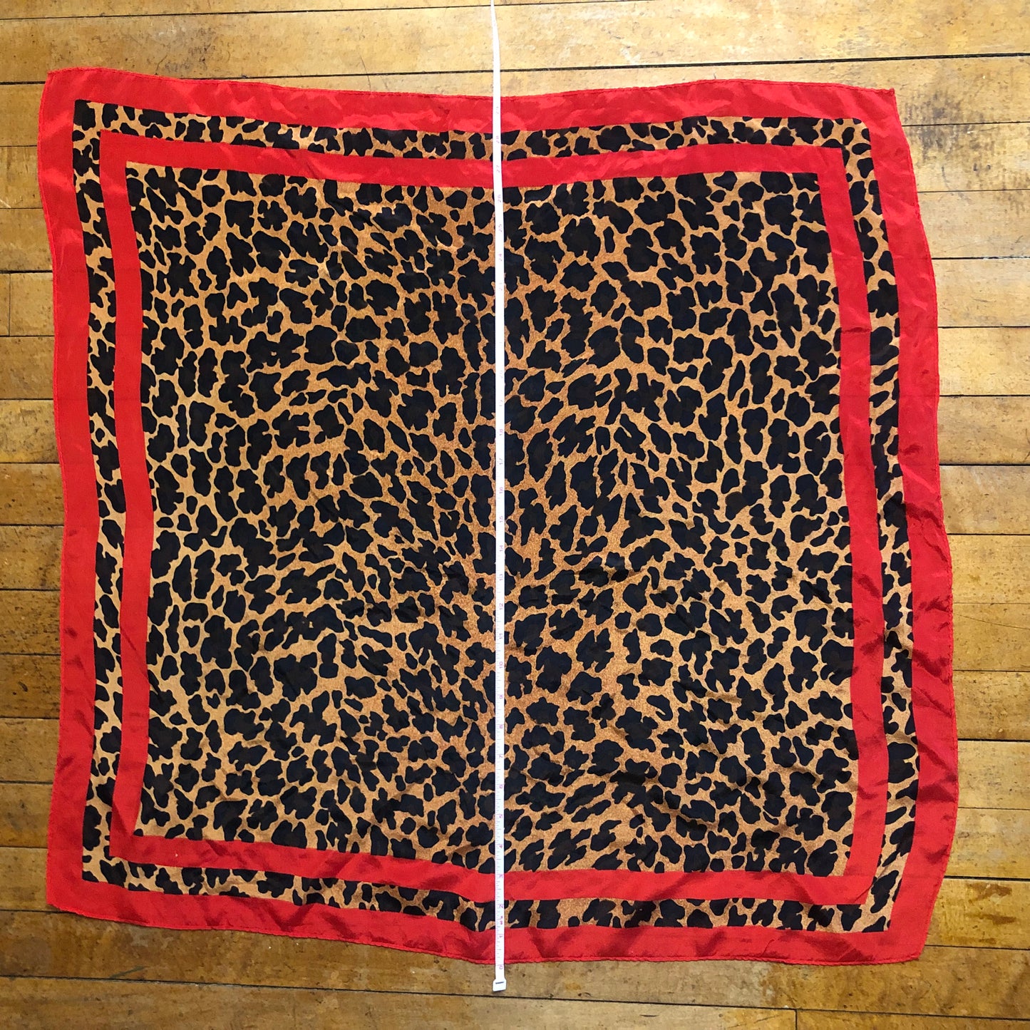 Square Cheetah Print Unbranded Scarf