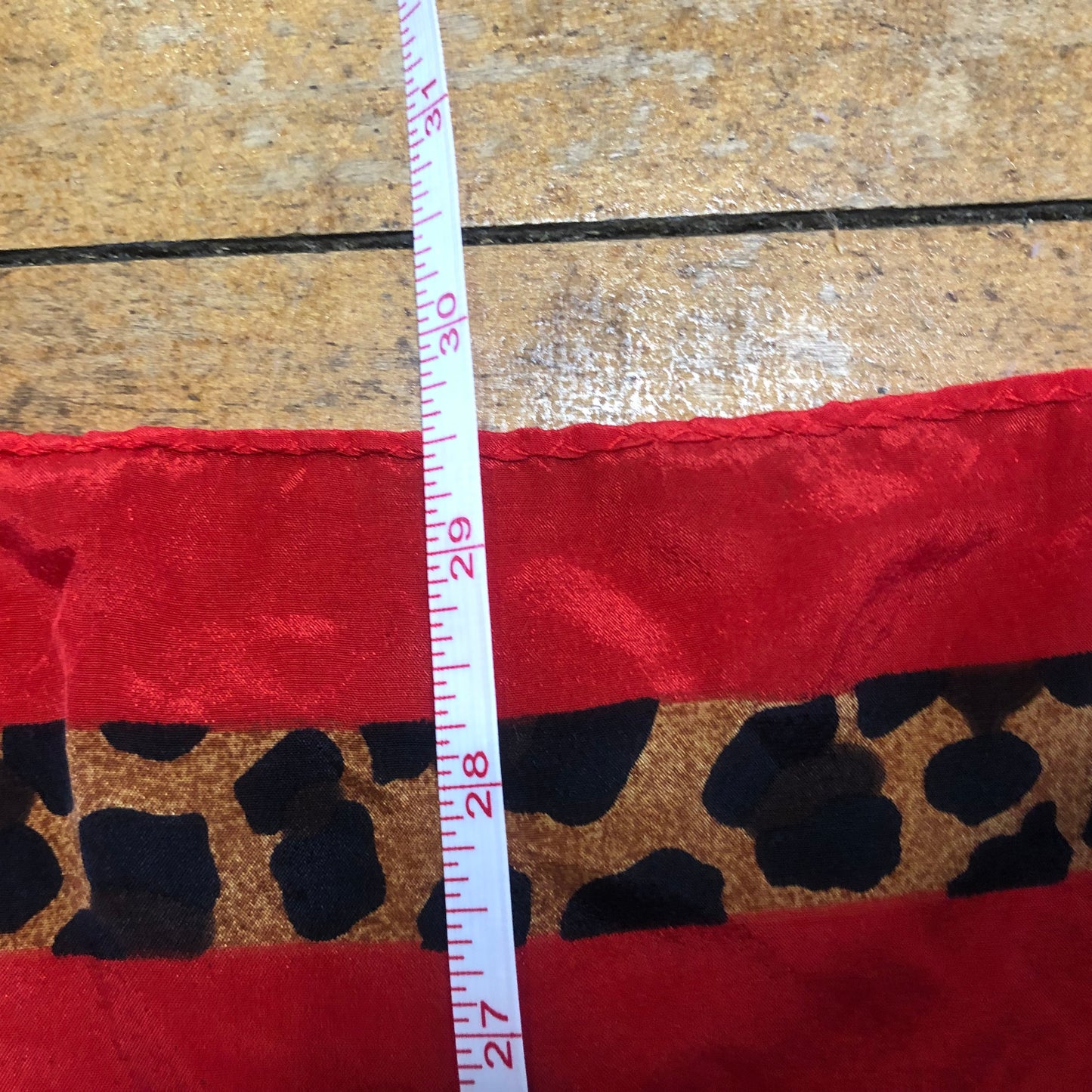 Square Cheetah Print Unbranded Scarf