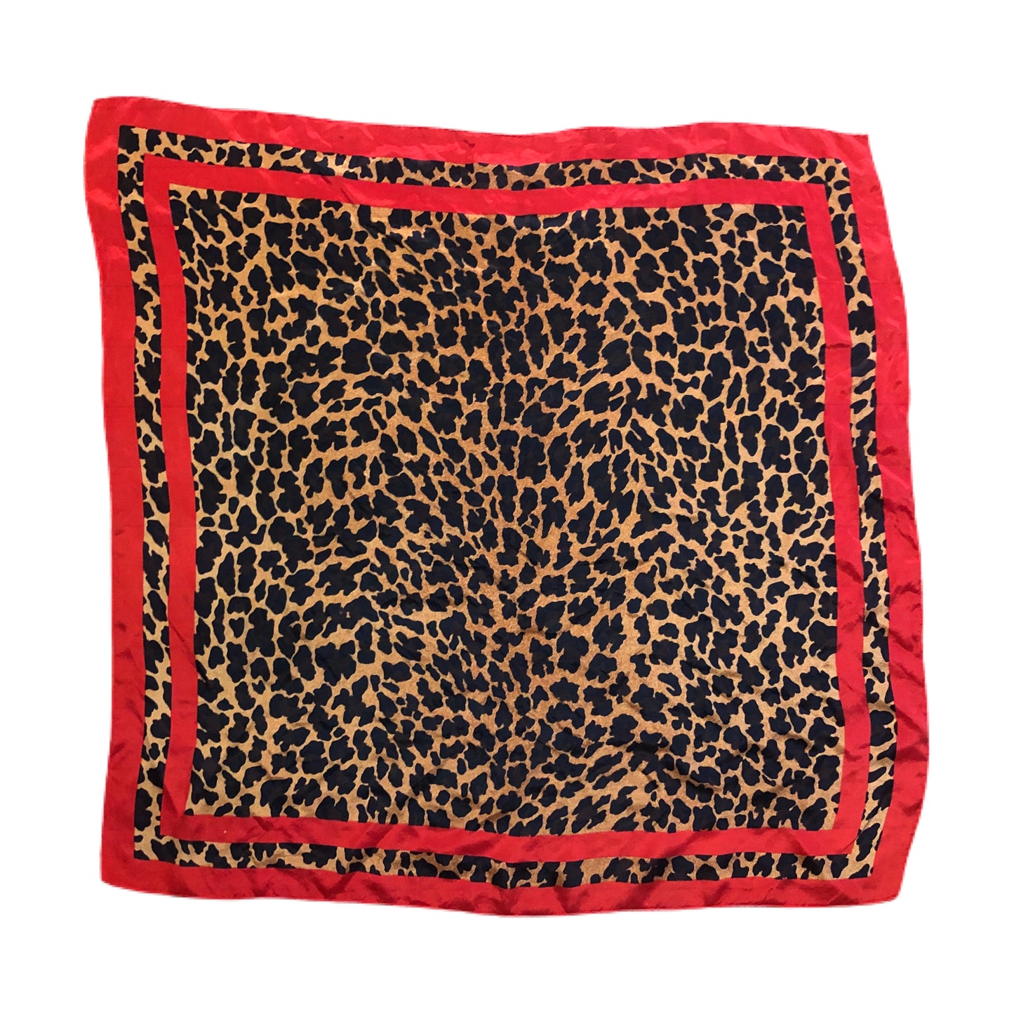 Square Cheetah Print Unbranded Scarf
