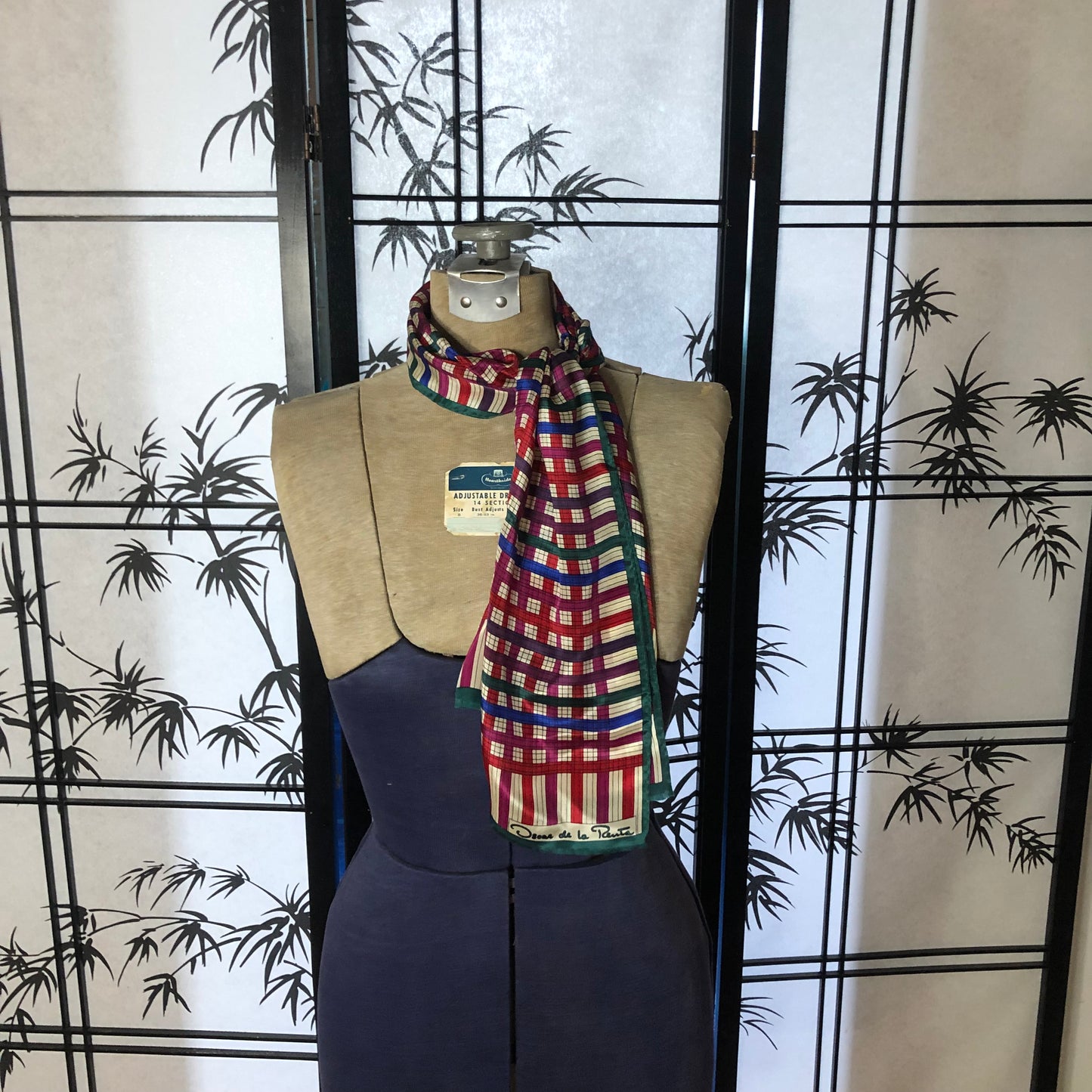 Oscar De La Renta Brand Long Scarf