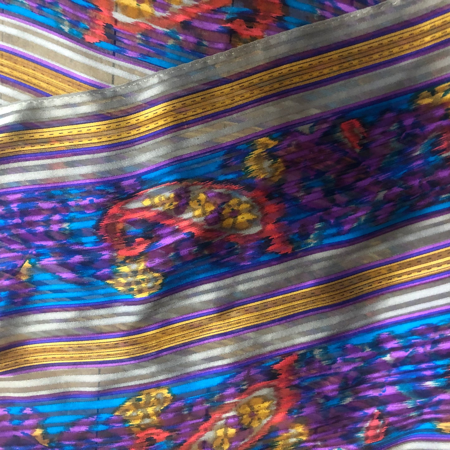 Elaine Gold Brand Floral Long Scarf