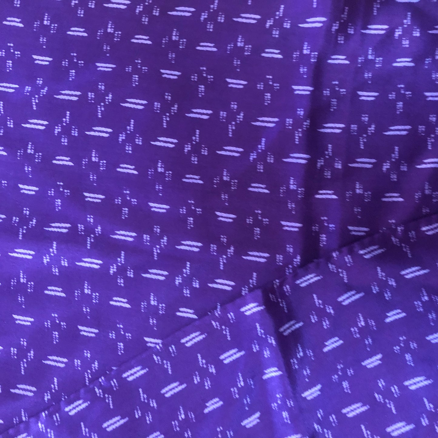 Calvin Klein Brand Purple Long Scarf