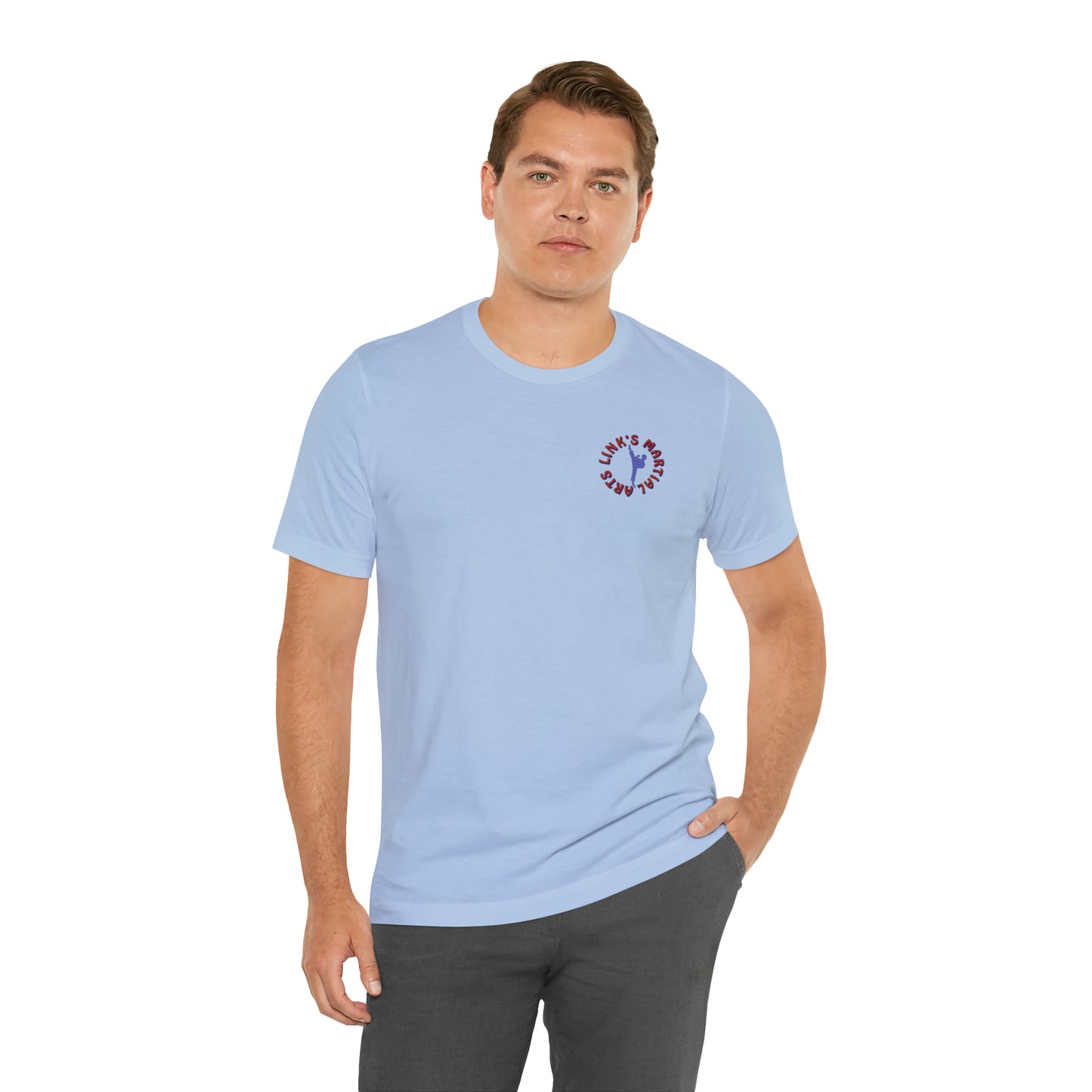 Link's Martial Arts Unisex Jersey Short Sleeve Logo Tee