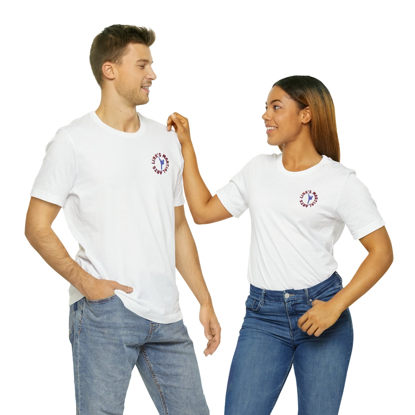 Link's Martial Arts Unisex Jersey Short Sleeve Logo Tee