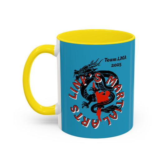 Team LMA 2025 Vibrant Accent Coffee Mug – Perfect for Coffee Lovers & Gifts
