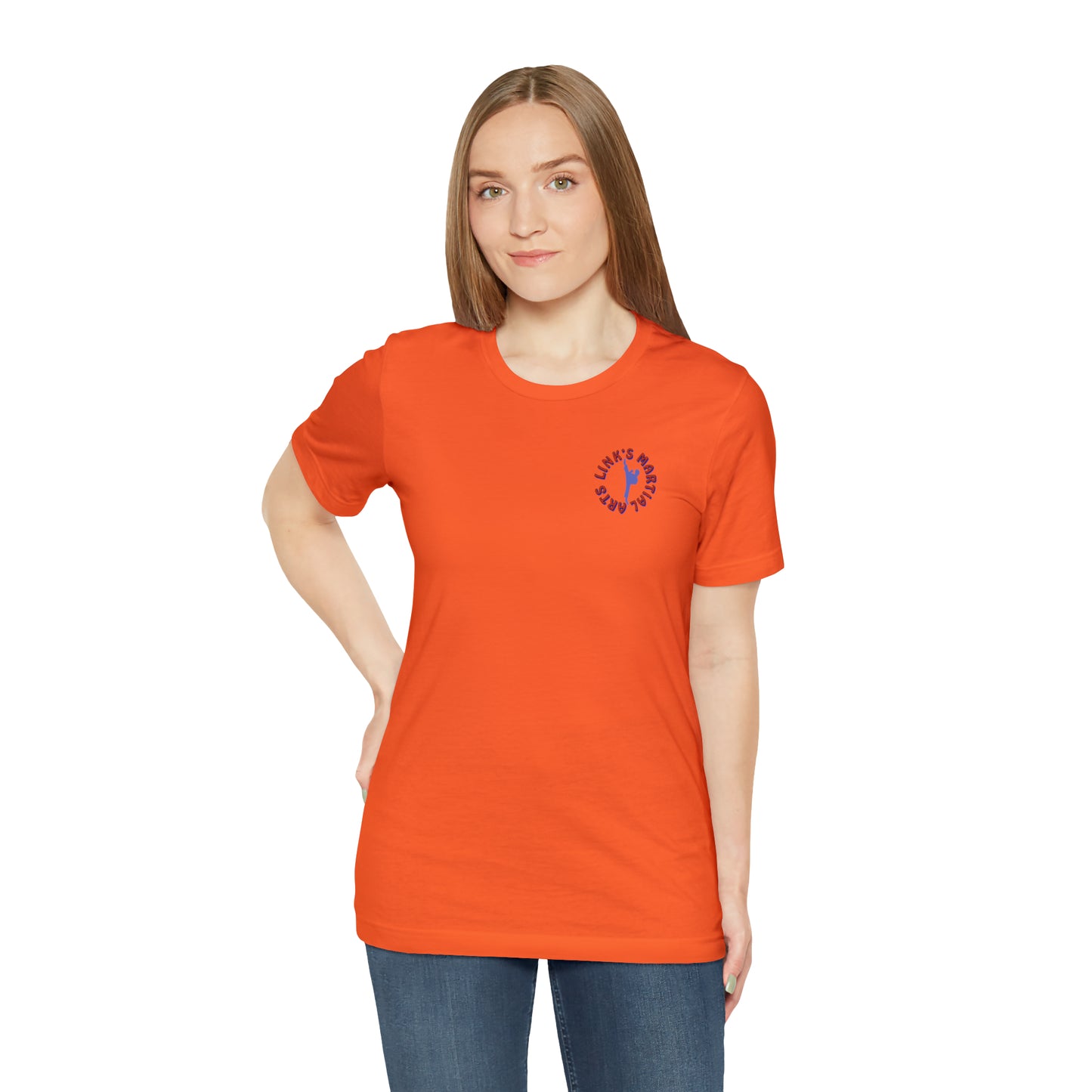 Link's Martial Arts Unisex Jersey Short Sleeve Logo Tee