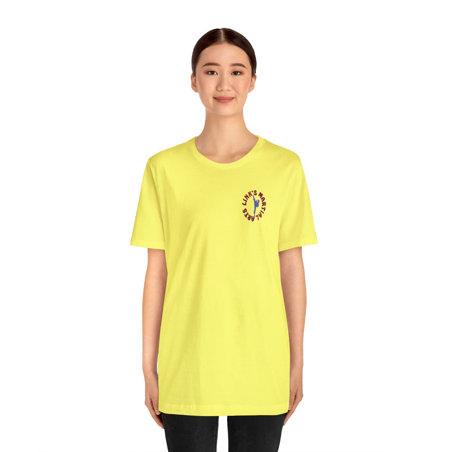 Link's Martial Arts Unisex Jersey Short Sleeve Logo Tee