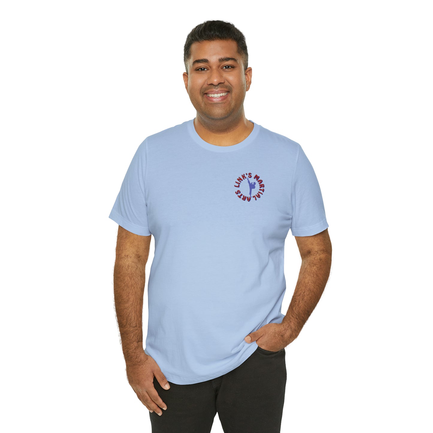 Link's Martial Arts Unisex Jersey Short Sleeve Logo Tee