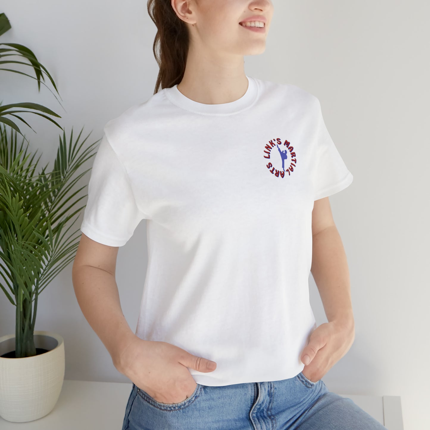 Link's Martial Arts Unisex Jersey Short Sleeve Logo Tee