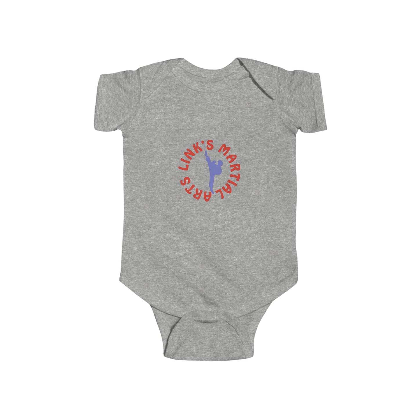 LMA Infant Bodysuit - "Link's Martial Arts" Baby Outfit - Perfect for New Parents & Baby Showers