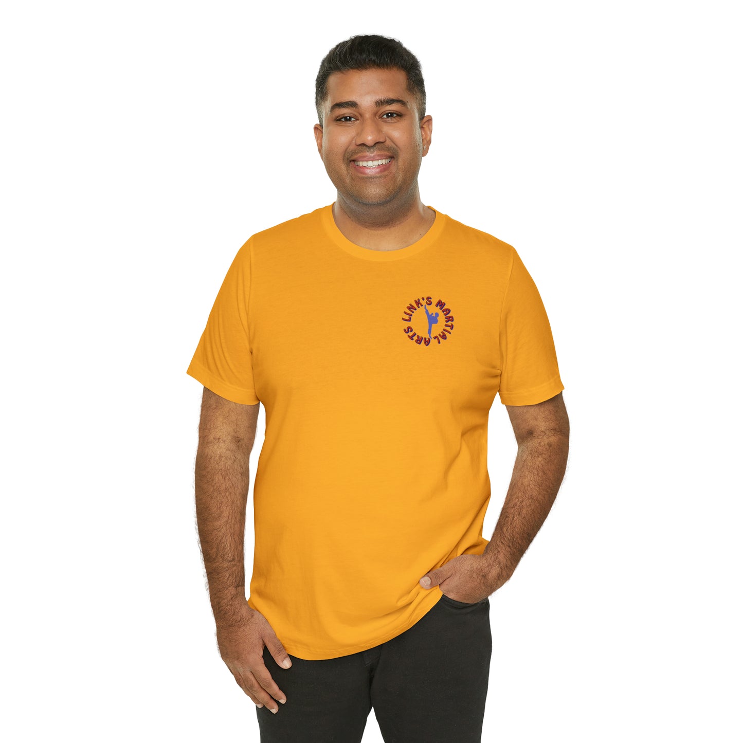 Link's Martial Arts Unisex Jersey Short Sleeve Logo Tee