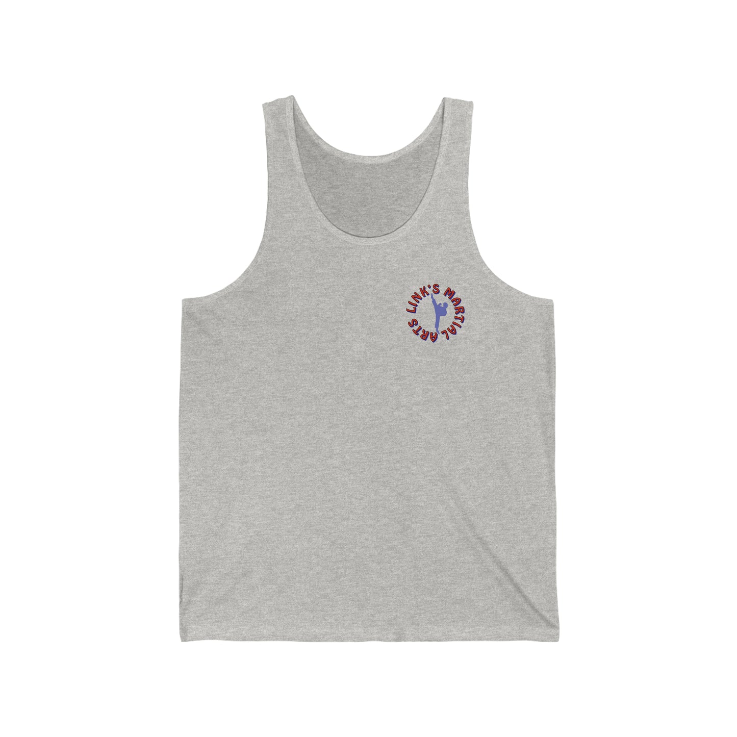 Link's Martial Arts Unisex Jersey Logo Tank