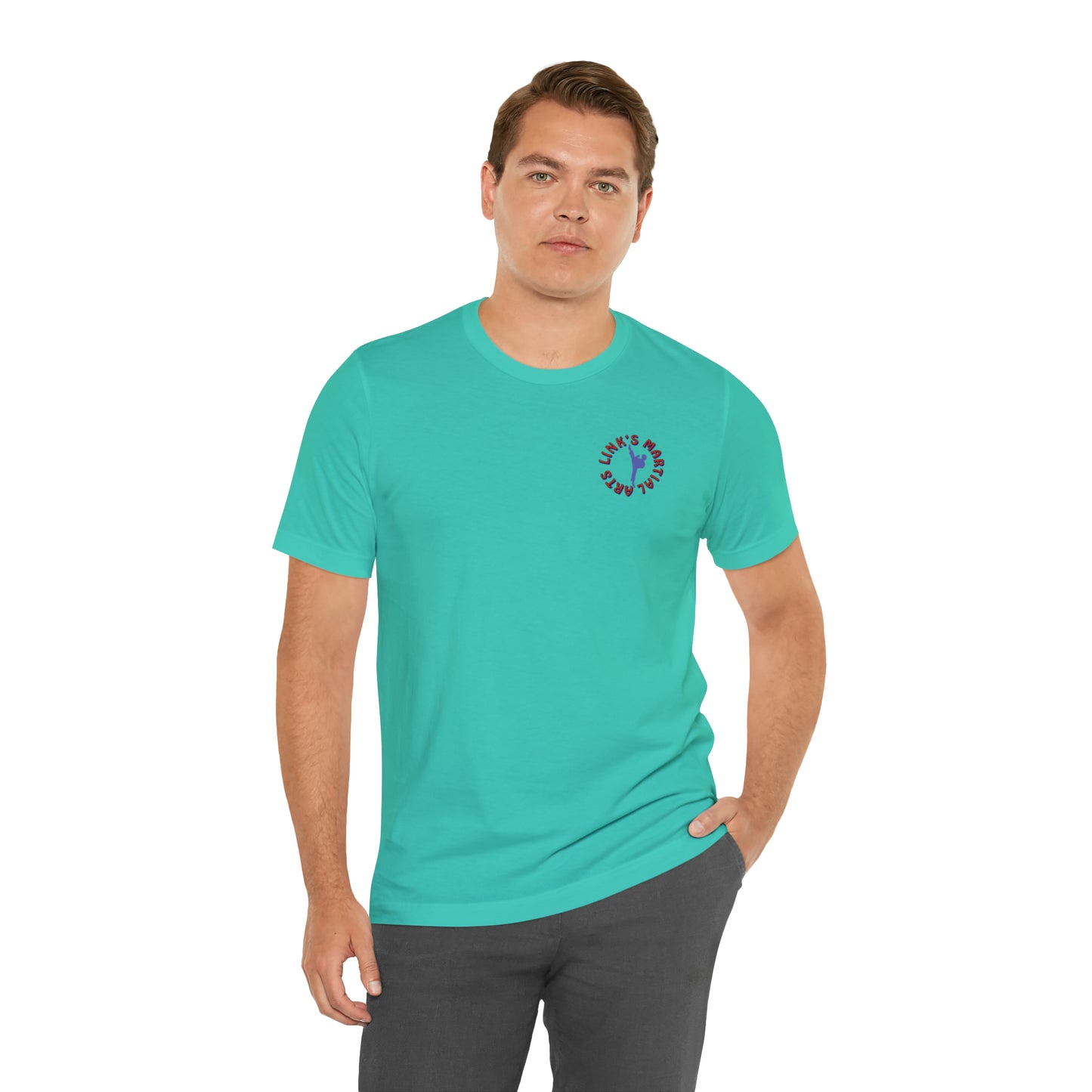 Link's Martial Arts Unisex Jersey Short Sleeve Logo Tee