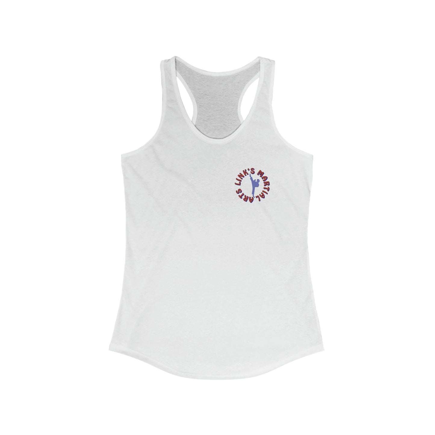 Link's Martial Arts Women's Ideal Racerback Logo Tank
