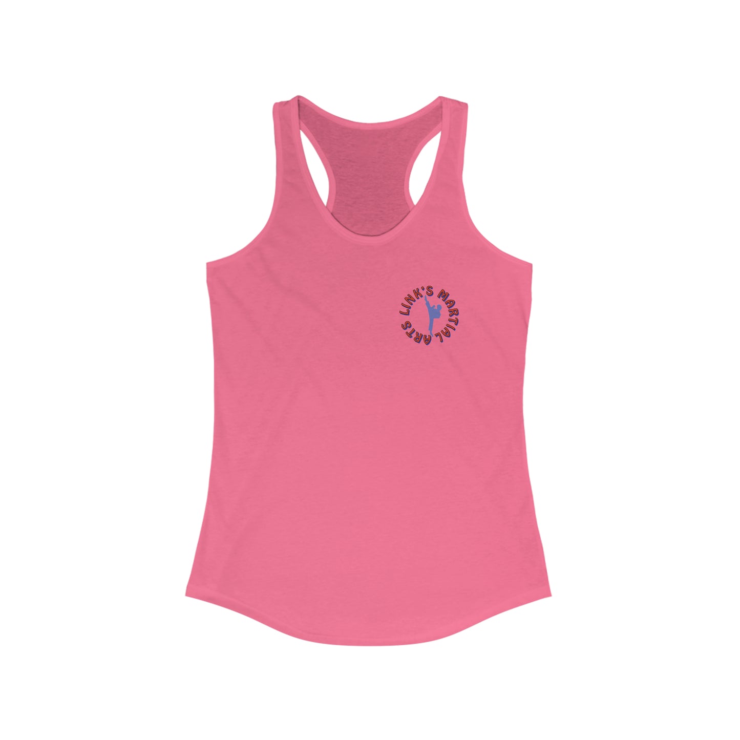 Link's Martial Arts Women's Ideal Racerback Logo Tank
