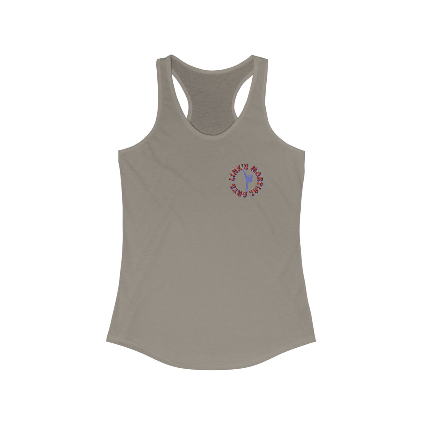 Link's Martial Arts Women's Ideal Racerback Logo Tank