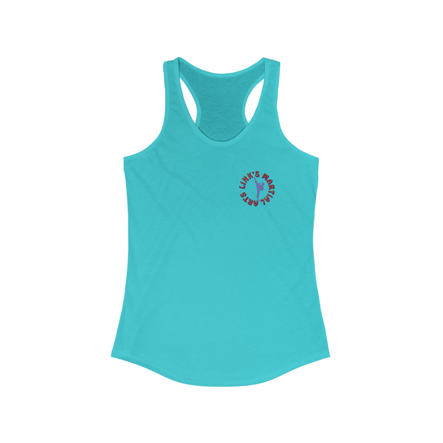 Link's Martial Arts Women's Ideal Racerback Logo Tank