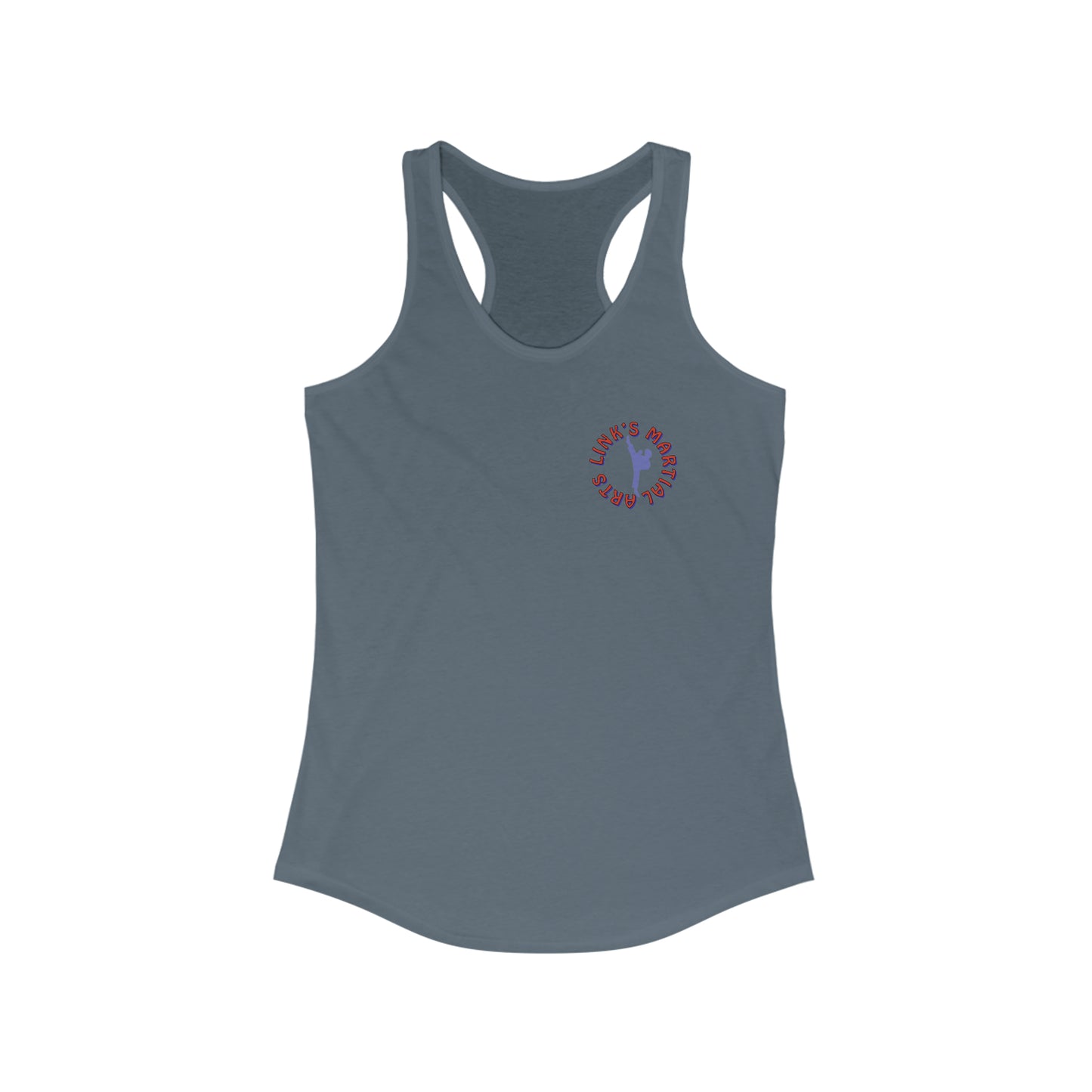 Link's Martial Arts Women's Ideal Racerback Logo Tank