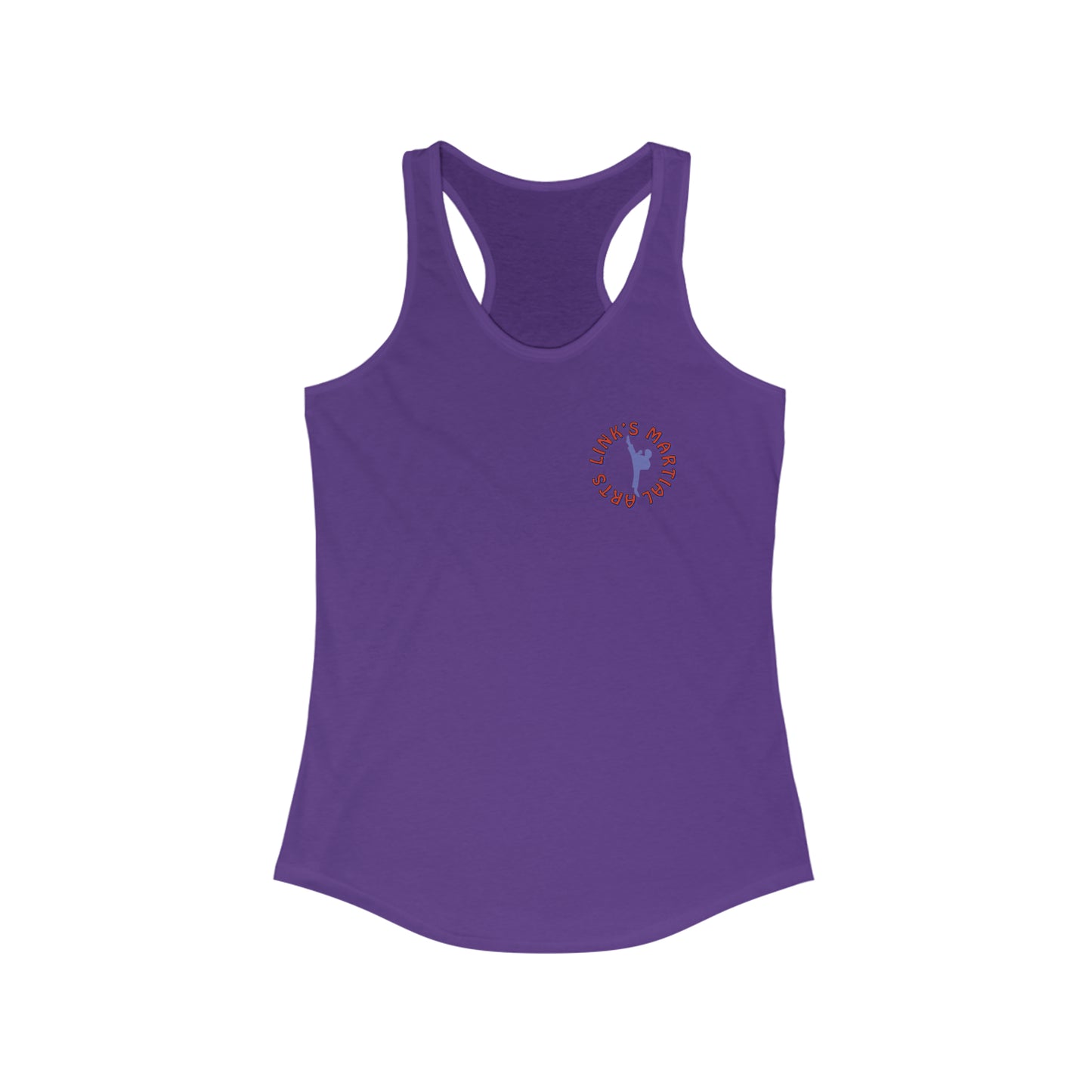 Link's Martial Arts Women's Ideal Racerback Logo Tank