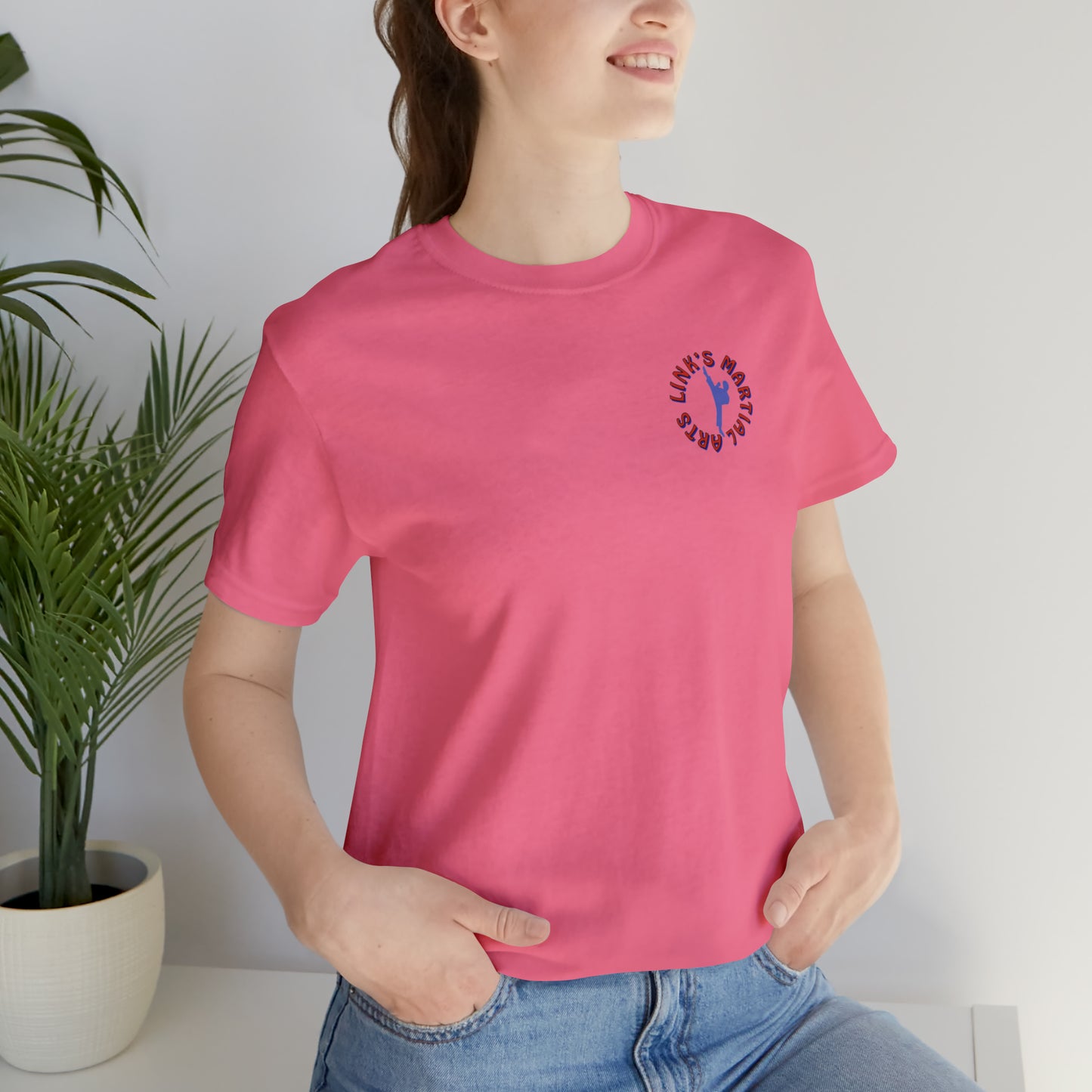 Link's Martial Arts Unisex Jersey Short Sleeve Logo Tee