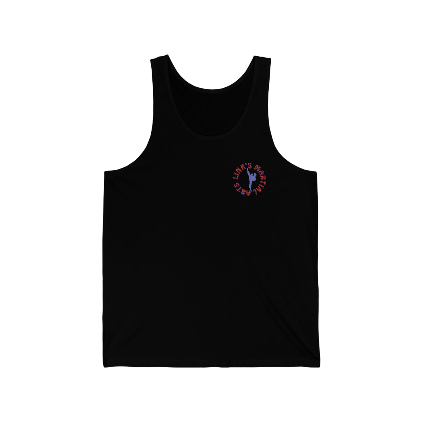 Link's Martial Arts Unisex Jersey Logo Tank