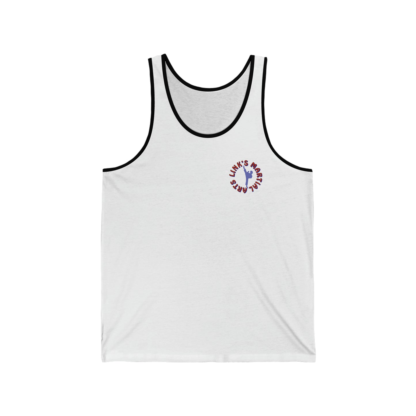 Link's Martial Arts Unisex Jersey Logo Tank