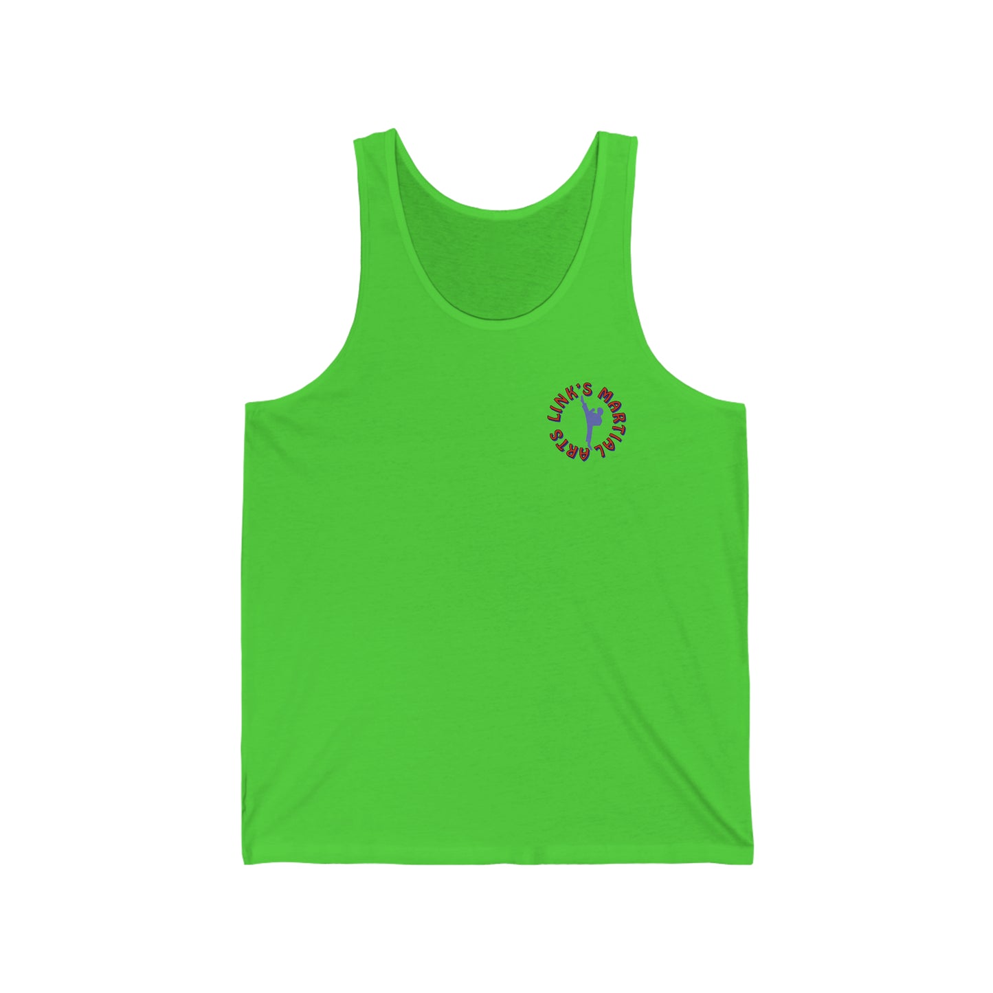 Link's Martial Arts Unisex Jersey Logo Tank
