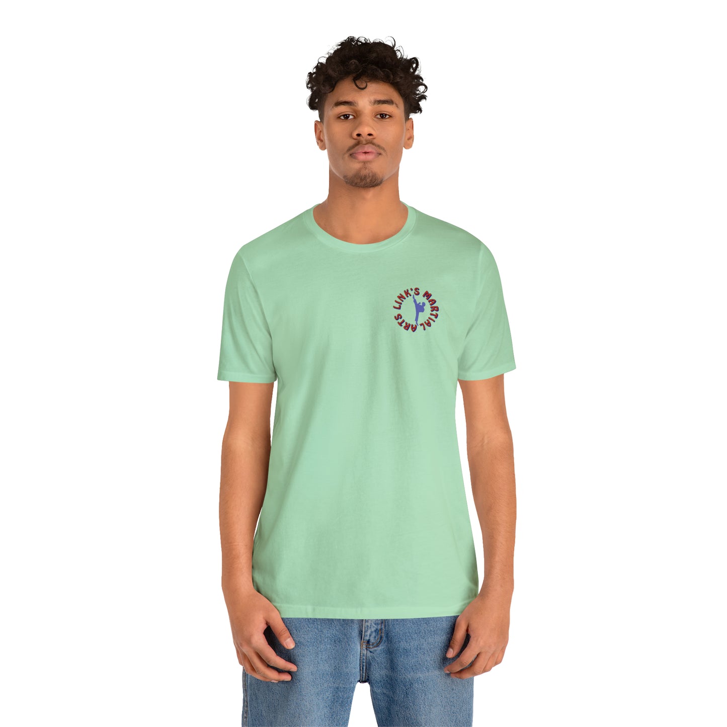 Link's Martial Arts Unisex Jersey Short Sleeve Logo Tee