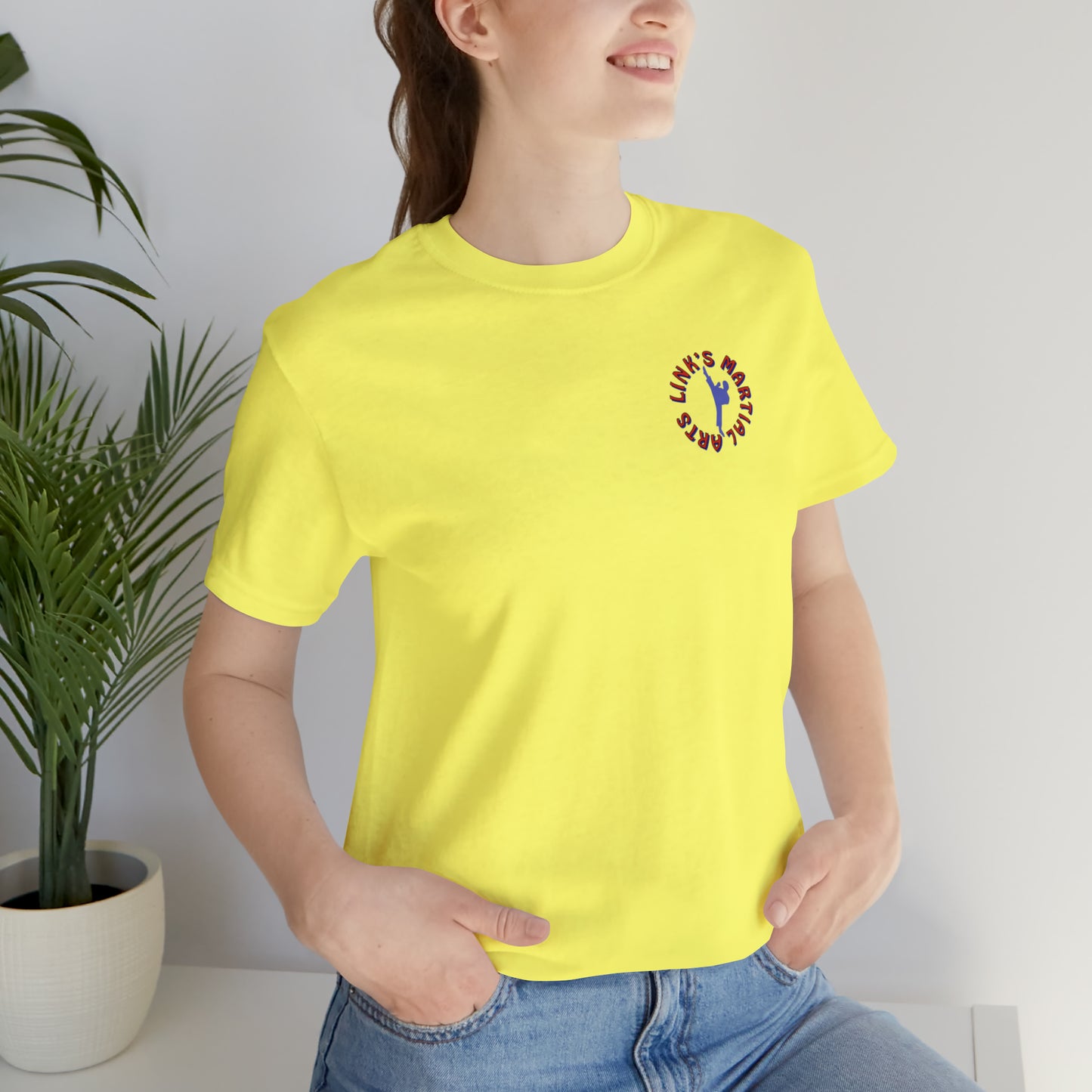 Link's Martial Arts Unisex Jersey Short Sleeve Logo Tee