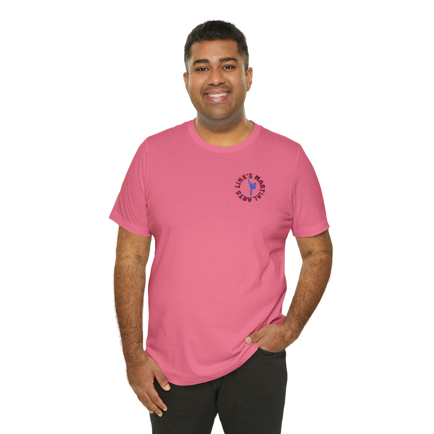 Link's Martial Arts Unisex Jersey Short Sleeve Logo Tee