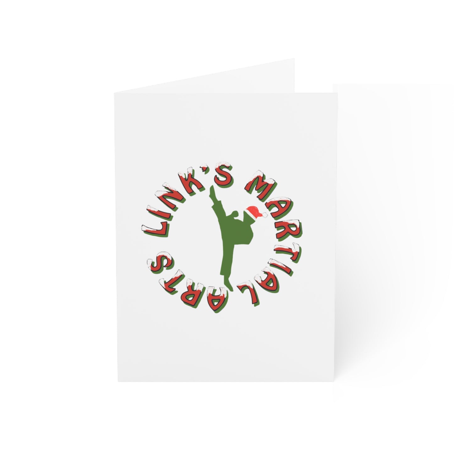 Martial Arts Greeting Cards — Link's Martial Arts Logo Card (Single or Bulk Pack)