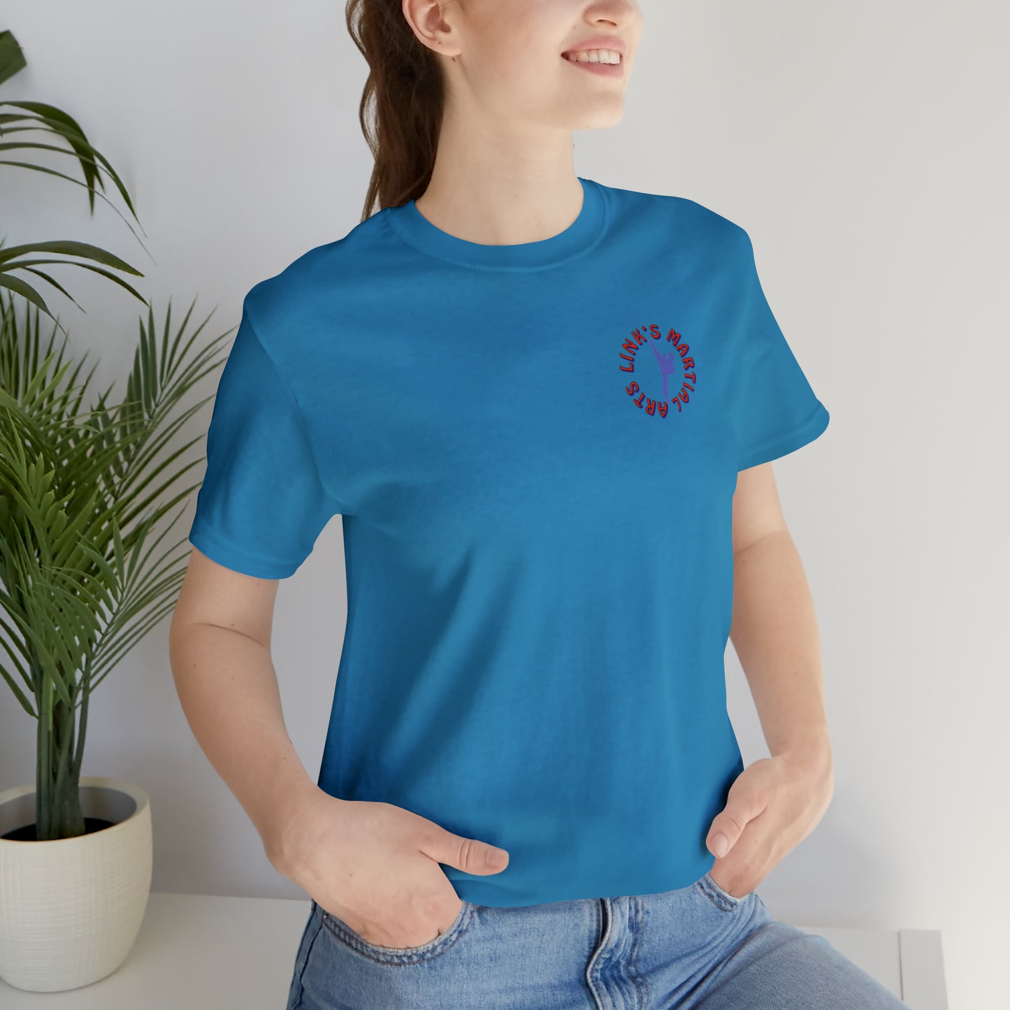 Link's Martial Arts Unisex Jersey Short Sleeve Logo Tee