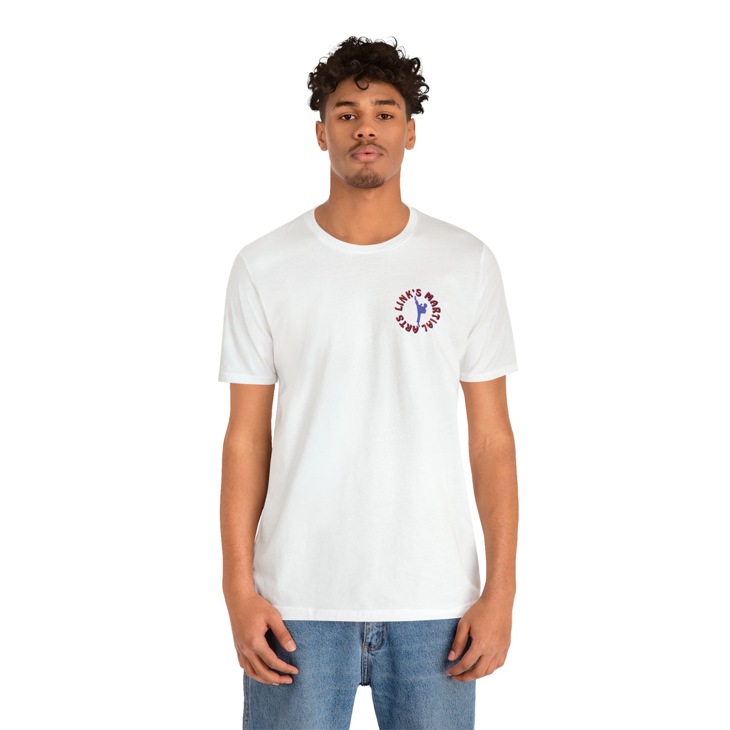 Link's Martial Arts Unisex Jersey Short Sleeve Logo Tee