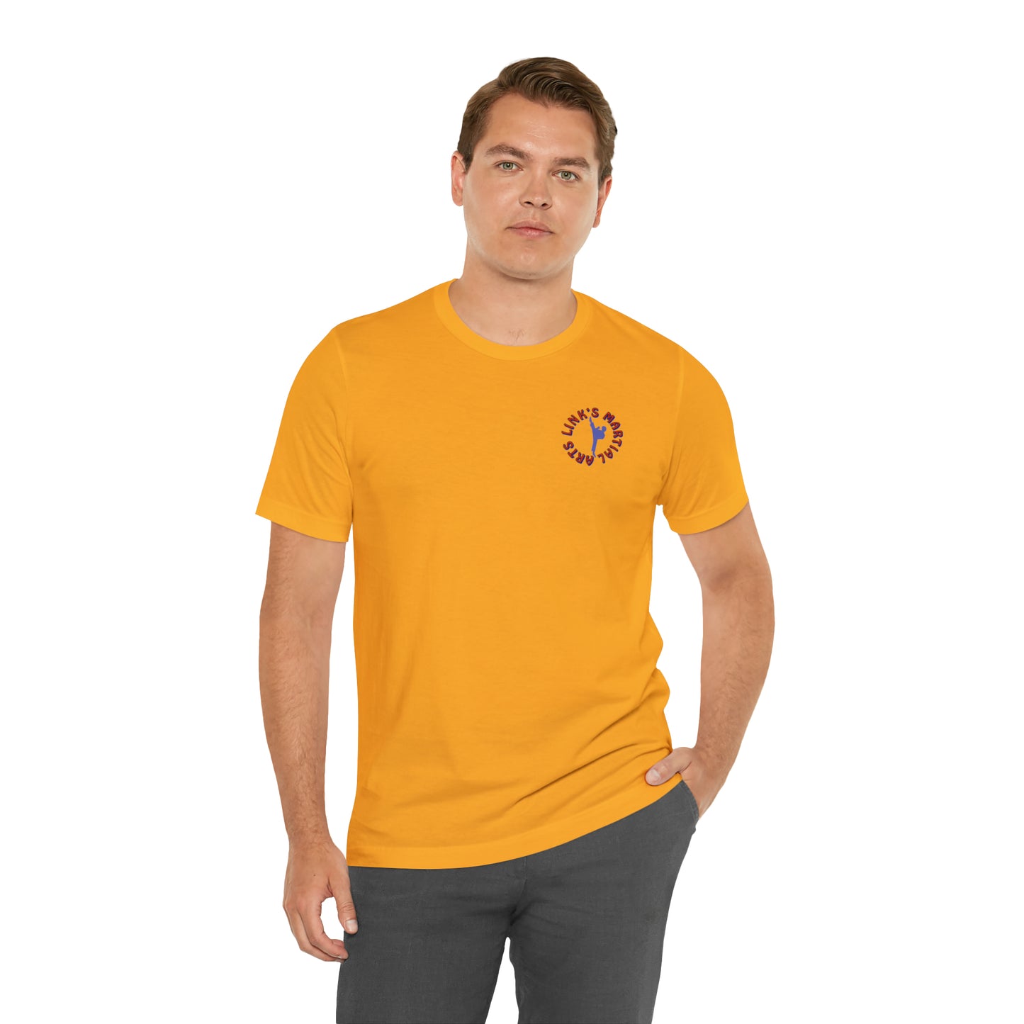 Link's Martial Arts Unisex Jersey Short Sleeve Logo Tee
