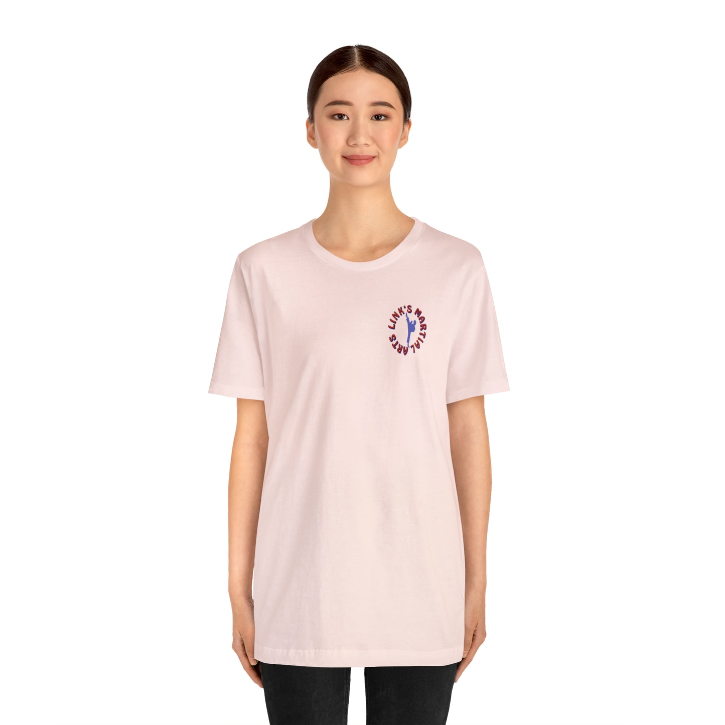 Link's Martial Arts Unisex Jersey Short Sleeve Logo Tee