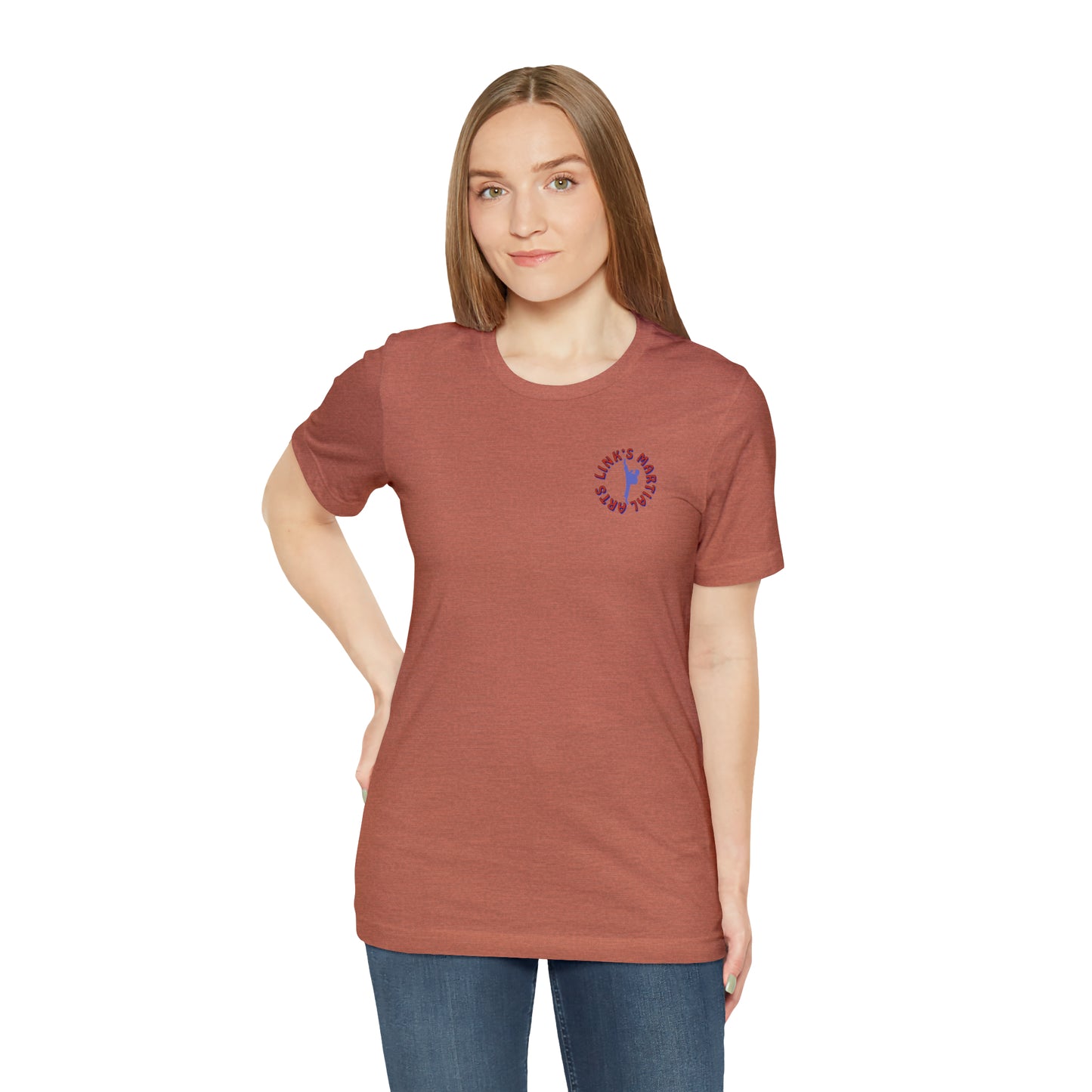 Link's Martial Arts Unisex Jersey Short Sleeve Logo Tee